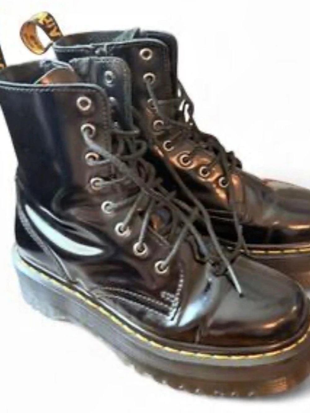 DR MARTENS JADON BOOT BLACK - BLENDS. size 5